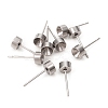 Non-Tarnish 304 Stainless Steel Stud Earring Settings STAS-L244-48C-P-1