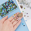 400Pcs 10 Colors Transparent Glass Beads GLAA-HY0001-26-3