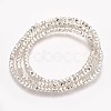 Electroplated Non-magnetic Synthetic Hematite Beads Strands G-P379-G02-1