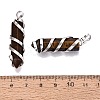Natural Tiger Eye Pointed Pendants GG-N001-01P-01-3
