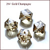 Imitation Austrian Crystal Beads SWAR-F084-6x6mm-28-2