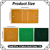 3Pcs 3 Colors Folding Velvet Jewelry Storage Bags for Earrings Rings Bracelets ABAG-CN0001-69A-2