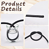 5M Braided Round PU Leather Jewelry Cord OCOR-GF0004-96B-01-5