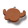 Opaque Resin Pendants LS-RESI-D055-118P-3