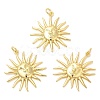 Rack Plating Brass Pendants X-KK-Q775-14G-3