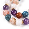 Natural Mixed Stone Beads Strands G-T140-8mm-15-4