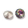 K9 Glass Rhinestone Pointed Back Cabochons RGLA-P030-06B-001VO-2
