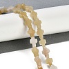 Natural Topaz Jade Beads Strands G-I369-A10-01-2