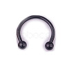 303 Stainless Steel Circular/Horseshoe Barbell Nose Rings WG86D19-06-1