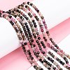 Natural Tourmaline Beads Strands G-K185-14B-2