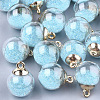 Glass Ball Pendants X-GLAA-T003-03C-1