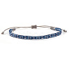 Bohemian Adjustable Nylon Cord Braided Bracelets for Women GE8132-14-1