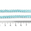 Transparent Glass Beads EGLA-A035-T4mm-D08-5