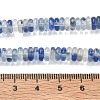 Blue Watermelon Stone Glass Beads Strands GG-CBAC08A-A02-02-3