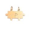 304 Stainless Steel Split Pendants PW-WG12405-02-1