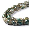 Tibetan Style dZi Beads Strands TDZI-E005-01M-3