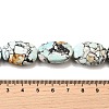Synthetic Turquoise Beads Strands G-F791-F01-02-5