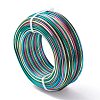 5 Segment Colors Round Aluminum Craft Wire AW-E002-2mm-B07-2
