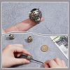 4Pcs 2 Colors Brass Beads KK-NB0004-34-3