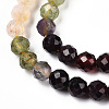 Natural & Synthetic Mixed Gemstone Beads Strands G-D080-A01-01-29-3