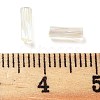 10G Ceylon Glass Twist Bugle Beads SEED-L012-01B-4