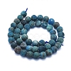 Natural Apatite Beads Strands G-E561-03-8mm-2