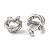 Non-Tarnish 304 Stainless Steel Stud Earrings EJEW-Z026-16P-2