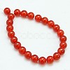 Natural Carnelian Beads Strands G-C076-10mm-2A-2