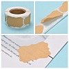 Self Adhesive Kraft Paper Label Tag Stickers DIY-WH0148-19-4