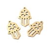 Ion Plating(IP) 316L Surgical Stainless Steel Pendants STAS-H213-59G-2