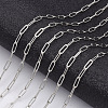 Brass Paperclip Chains X-CHC-S008-001C-P-5