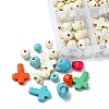 10 Styles Synthetic Turquoise Beads G-FS0005-75-2