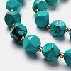 Synthetic Magnesite Beads Strand G-M367-23B-2-5