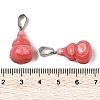 Dyed Synthetic Rhodochrosite Pendants G-B127-03P-05-4