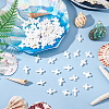 3 Strands Natural Freshwater Shell Cross Beads Strands BSHE-DC0001-02-4
