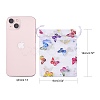 Rectangle Printed Organza Drawstring Bags CON-PW0001-057A-6