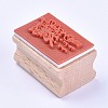 Wooden Stamps AJEW-WH0085-A09-2