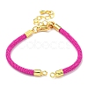 Nylon Cords Bracelet Makings Fit for Connector Charms AJEW-P116-02G-12-1