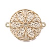Alloy Enamel Hollow Connector Charms FIND-C097-09B-G-1