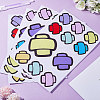 PVC Cartoon Bandage Self Adhesive Car Stickers STIC-WH0004-13-4