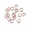 304 Stainless Steel Open Jump Rings STAS-O107-06RG-H-1