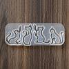 Cat Shape Quicksand DIY Silhouette Silicone Mold X1-DIY-K067-02A-3