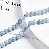 Dyed Natural Quartz Round Bead Strands X-G-R173-6mm-03-4