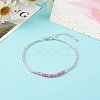 Natural Tourmaline Beaded Bracelets BJEW-JB06384-04-2