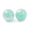 Iridescent Opaque Resin Beads RESI-Z015-01B-05-2