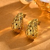 304 Stainless Steel Stud Earring PW-WGE3A18-01-3