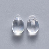 Transparent Spray Painted Glass Charms LS-GLAA-R211-03-D07-2