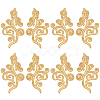 5Pairs Embroidery Thread Clothing Patches PATC-GF0001-97C-1