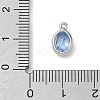 Brass Pave Cubic Zirconia Charms KK-CBA74BF-02P-4