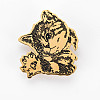 Cat Brooch JEWB-N007-003G-FF-1